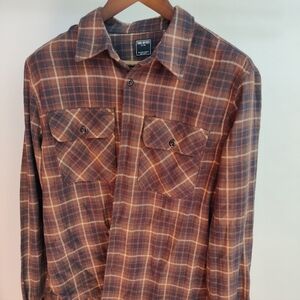 Todd Snyder men's flannel brown pattern